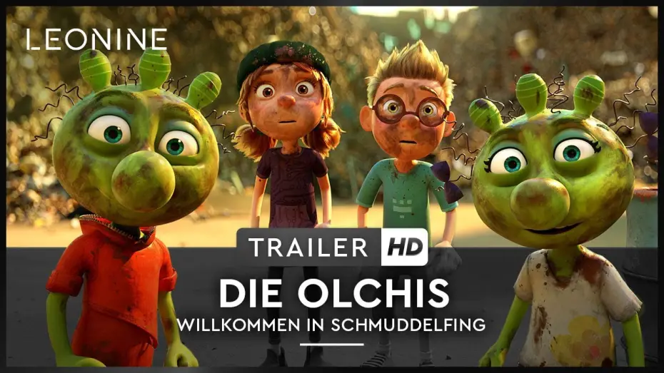 Wideo do filmu Ogliki — Die Olchis - Willkommen in Schmuddelfing - Trailer (deutsch/german; FSK 0)