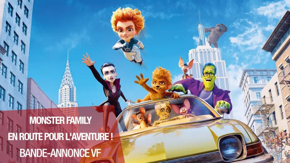 Wideo do filmu Potworna rodzinka 2 — Monster Family 2 - Bande Annonce [VF]