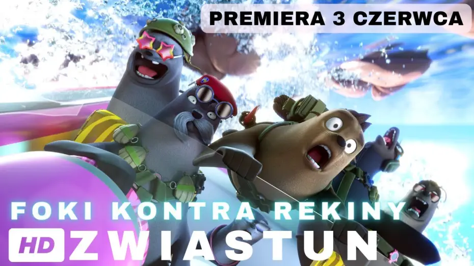 Wideo do filmu Foki kontra rekiny — FOKI KONTRA REKINY - oficjalny zwiastun