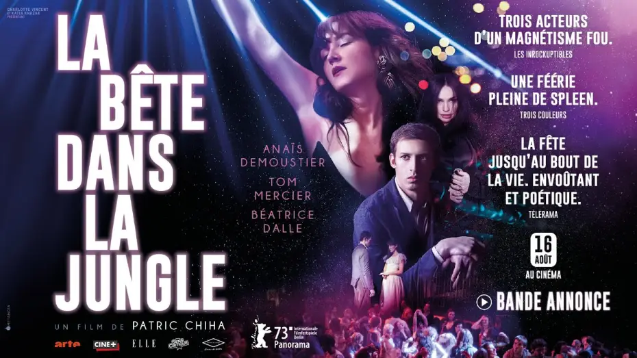Wideo do filmu Bestia w dżungli — LA BÊTE DANS LA JUNGLE réalisé par Patric Chiha - Bande-annonce