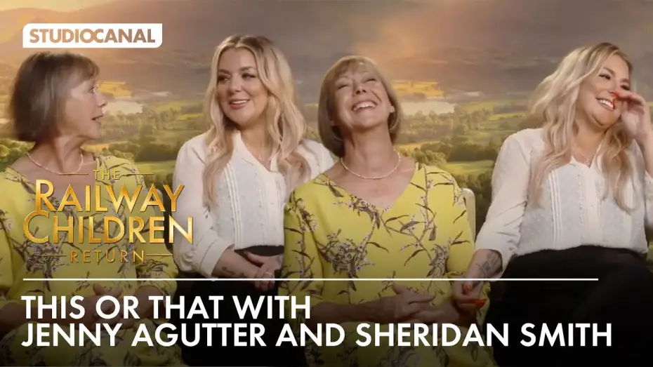 Wideo do filmu Wielka ucieczka — Sheridan Smith and Jenny Agutter play a game of THIS OR THAT | The Railway Children Return