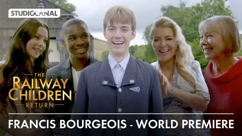 Wideo do filmu Wielka ucieczka — Francis Bourgeois | Viral TikTok trainspotting star at the premiere of The Railway Children Return