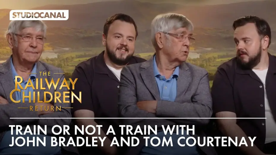 Wideo do filmu Wielka ucieczka — John Bradley and Tom Courtenay play TRAIN OR NOT A TRAIN | THE RAILWAY CHILDREN RETURN