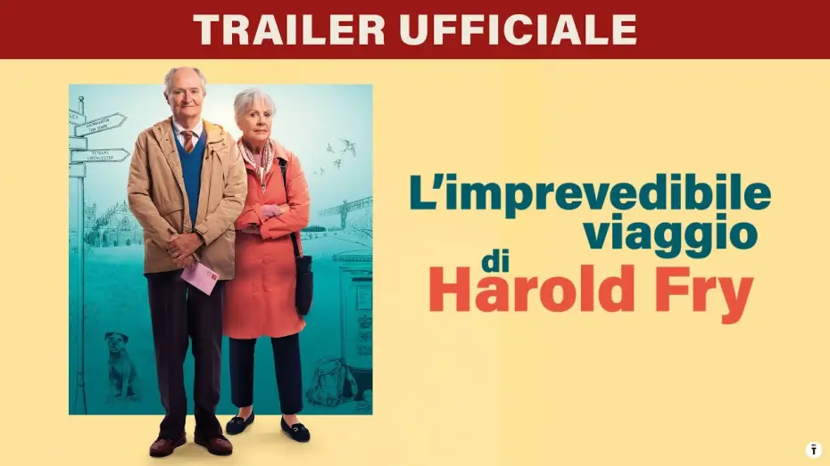 Wideo do filmu Niezwykła wędrówka Harolda Fry — L'imprevedibile viaggio di Harold Fry  - Trailer Ufficiale - Dal 5 Ottobre al cinema