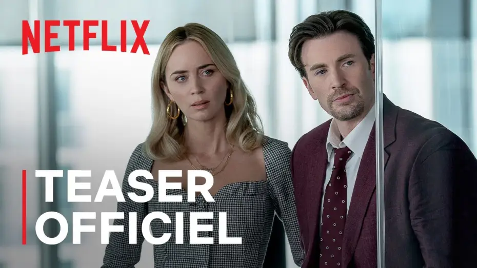 Wideo do filmu Recepta na przekręt — Marchands de douleur | Emily Blunt et Chris Evans | Teaser officiel VF | Netflix France