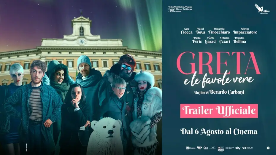 Wideo do filmu Greta e le favole vere — Greta e le favole vere - Trailer ufficiale
