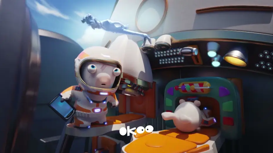 Wideo do filmu Inwazja kórlików: Misja na Marsa — Les Lapins Crétins Invasion : Objectif Mars à voir sur sur Okoo !