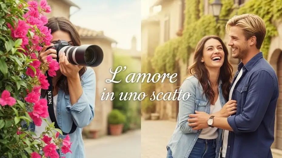 Wideo do filmu Miłość w obiektywie — Riuscirà a rubargli uno scatto... o sarà lui a rubarle il cuore? | L'Amore in uno Scatto