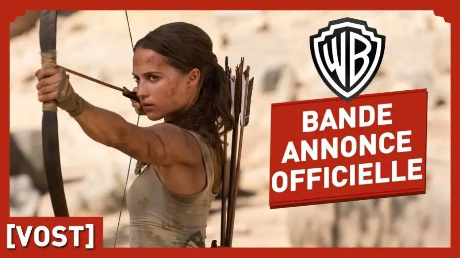 Wideo do filmu Tomb Raider — Tomb Raider - Bande Annonce Officielle 2 (VOST) - Alicia Vikander