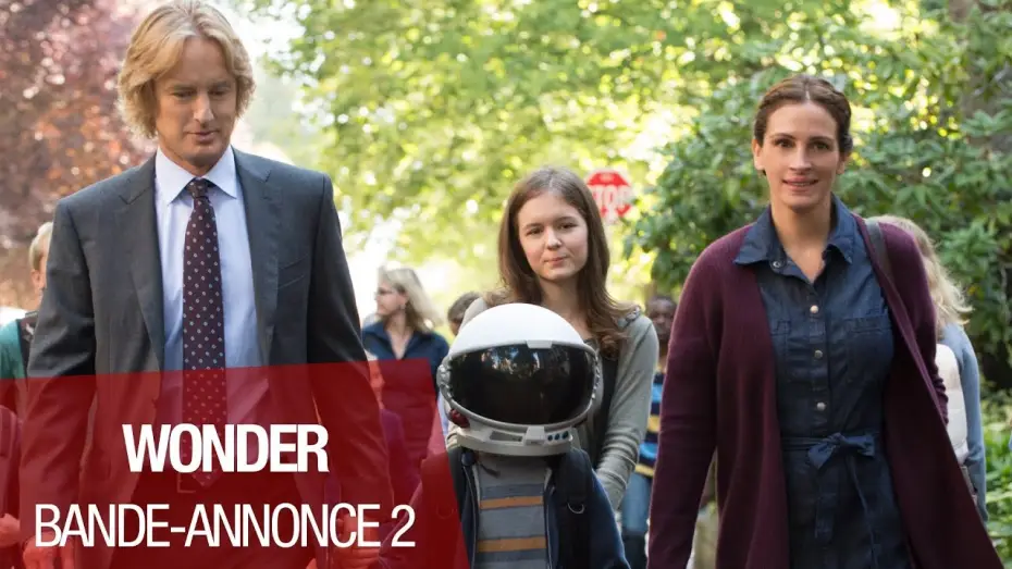 Wideo do filmu Cudowny chłopak — WONDER - Bande-annonce 2 - VOST