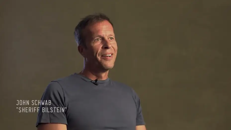Wideo do filmu Krwawa odznaka — John Schwab Interview 2/6