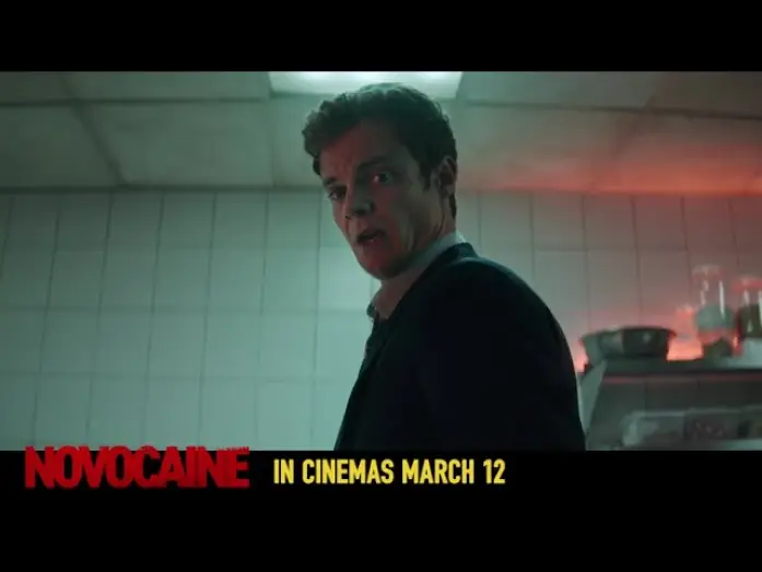 Wideo do filmu Nowokaina — Nathan Caine can't feel pain.