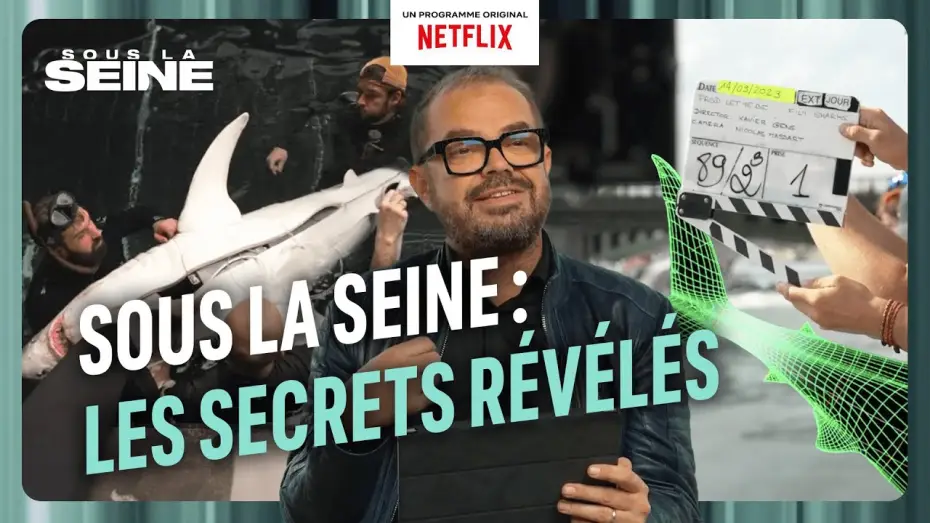 Wideo do filmu Rekiny w Sekwanie — Tous les secrets de réalisation