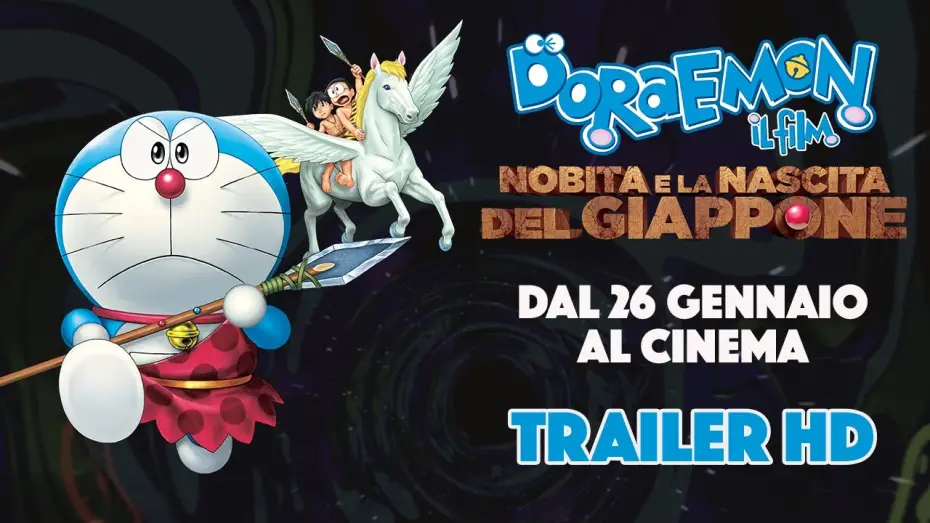 Wideo do filmu 映画ドラえもん 新・のび太の日本誕生 — DORAEMON IL FILM - Nobita e la nascita del Giappone - Trailer Ufficiale Italiano | HD