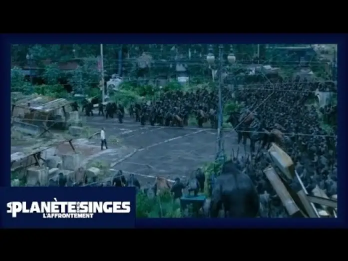 Wideo do filmu Ewolucja Planety Małp — La Planète des Singes : L'Affrontement - Bande annonce finale [Officielle] VF HD
