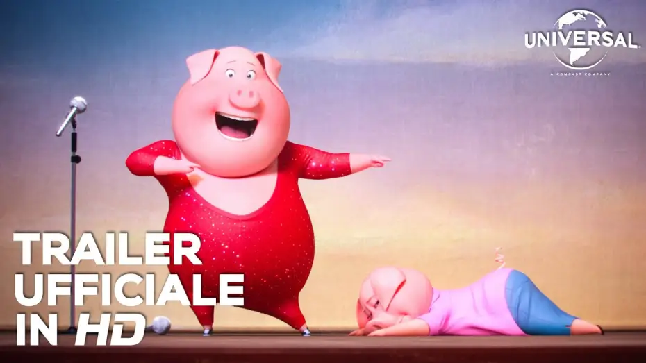 Wideo do filmu Sing — SING - Secondo trailer italiano