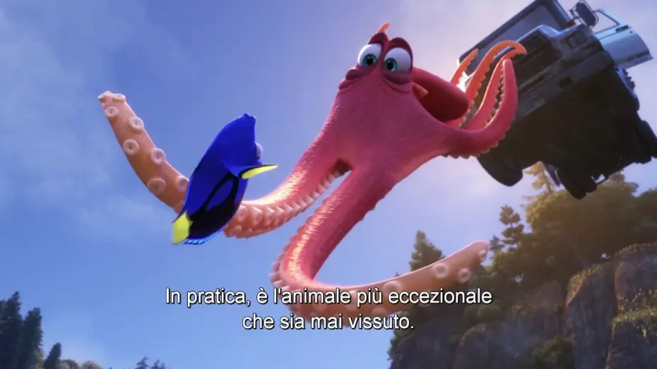 Wideo do filmu Gdzie jest Dory — Alla Ricerca di Dory - Le caratteristiche delle creature - Pod dal film