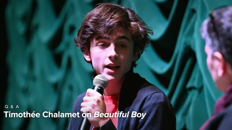 Wideo do filmu Mój piękny syn — Timothée Chalamet | Beautiful Boy Q&A