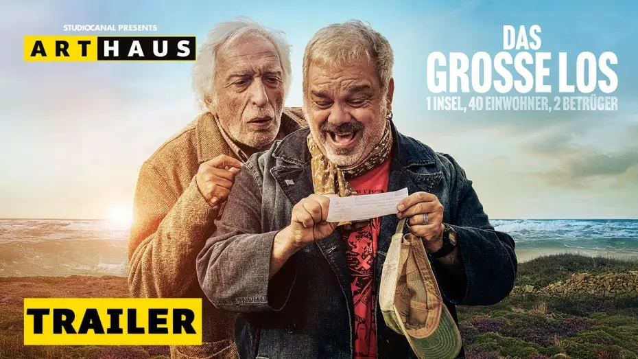 Wideo do filmu À l'ancienne — DAS GROSSE LOS – 1 INSEL, 40 EINWOHNER, 2 BETRÜGER / TRAILER / ab 10. April im Kino