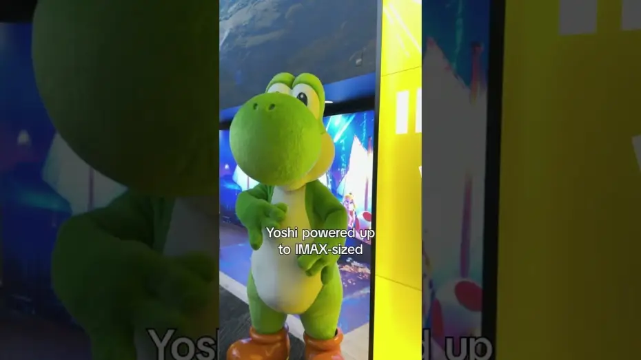 Wideo do filmu Super Mario  Galaxy. Film — does that mean the egg became IMAX-sized too?