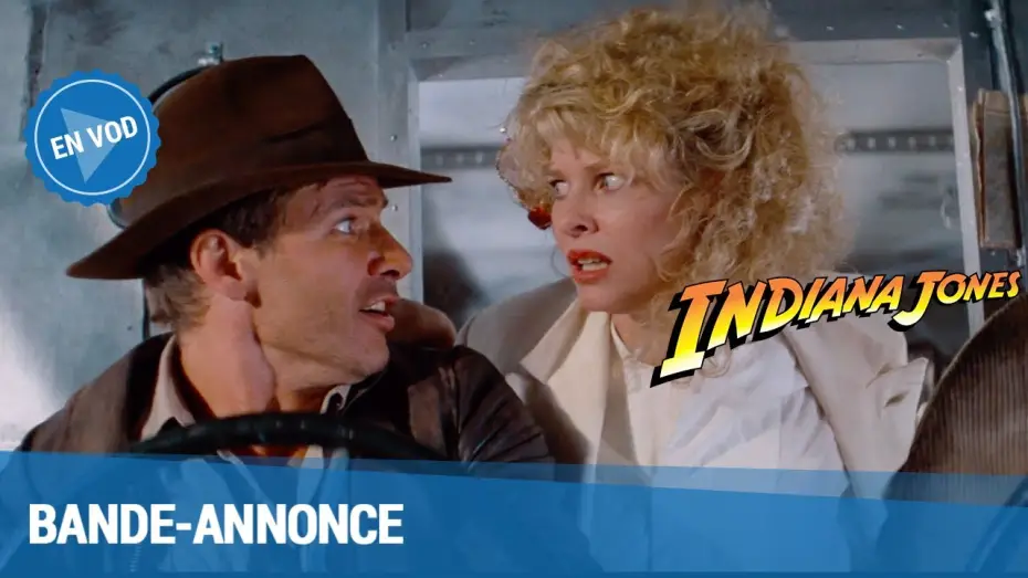 Wideo do filmu Indiana Jones i Świątynia Zagłady — Indiana Jones et le Temple Maudit - Bande Annonce [VF]