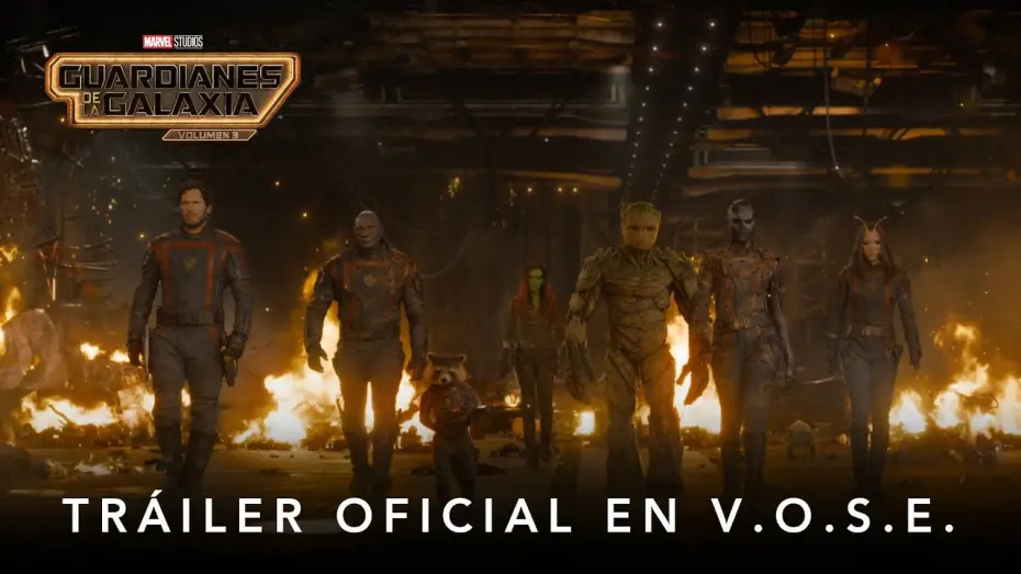 Wideo do filmu Strażnicy Galaktyki: Volume 3 — Nuevo Tráiler Oficial [VOSE]