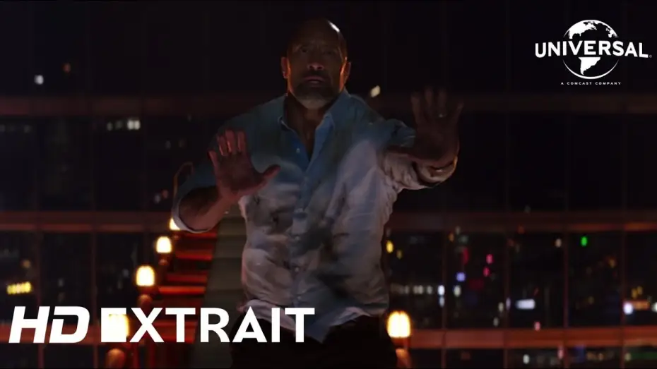 Wideo do filmu Drapacz Chmur — Skyscraper - Extrait "Le Saut De Will" VF