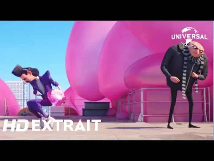 Wideo do filmu Gru, Dru i Minionki — MOI MOCHE ET MÉCHANT 3 / Extrait "Combat de danse" VF [Au cinéma le 5 juillet]