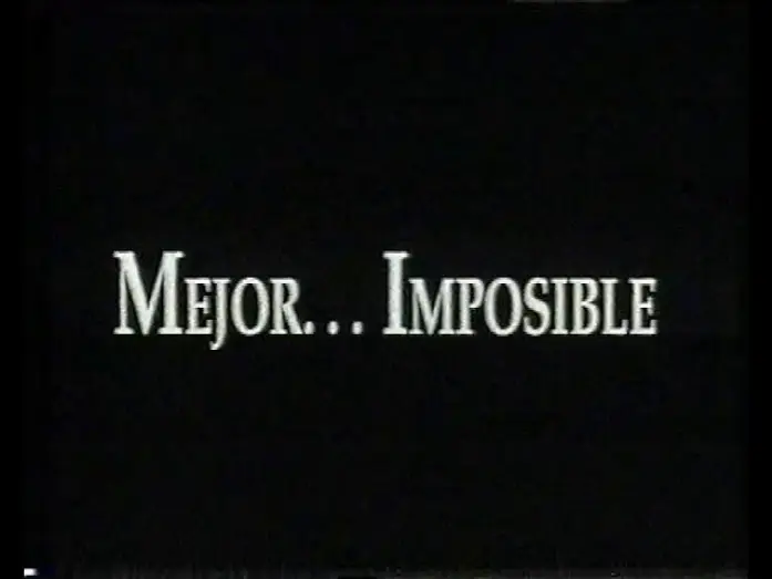 Wideo do filmu Lepiej być nie może — Mejor... imposible (Trailer en castellano)