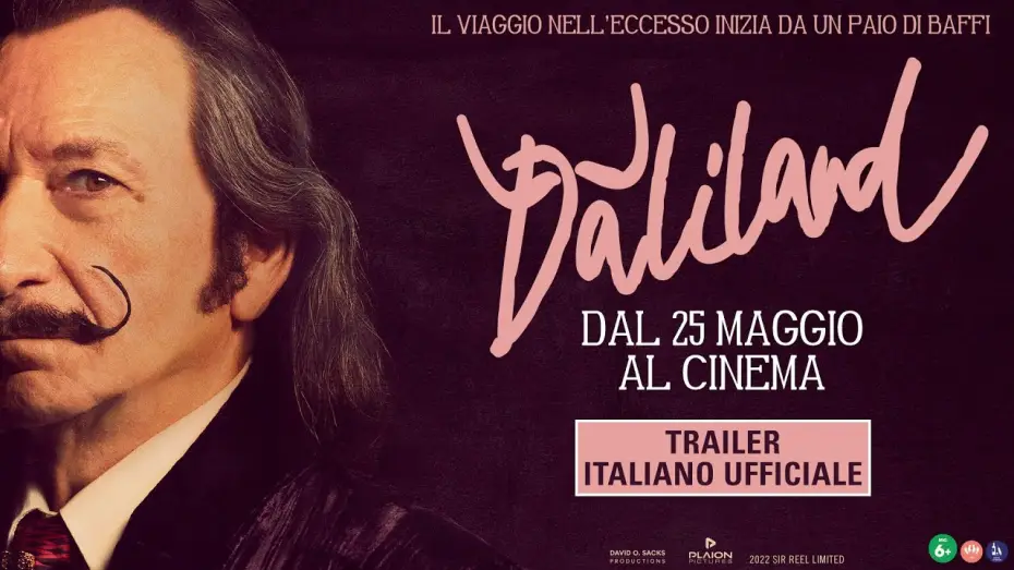 Wideo do filmu Dalíland — Daliland - Trailer Italiano Ufficiale