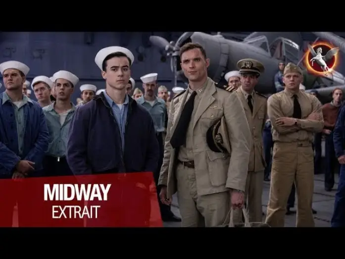 Wideo do filmu Midway — MIDWAY - Extrait : "Bombardement en piqué" [VOST]
