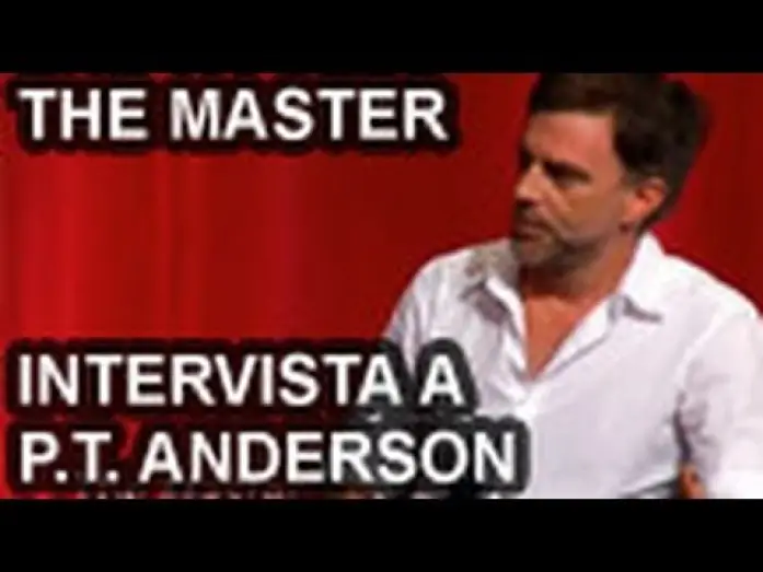 Wideo do filmu Mistrz — Video intervista a Paul Thomas Anderson - The Master