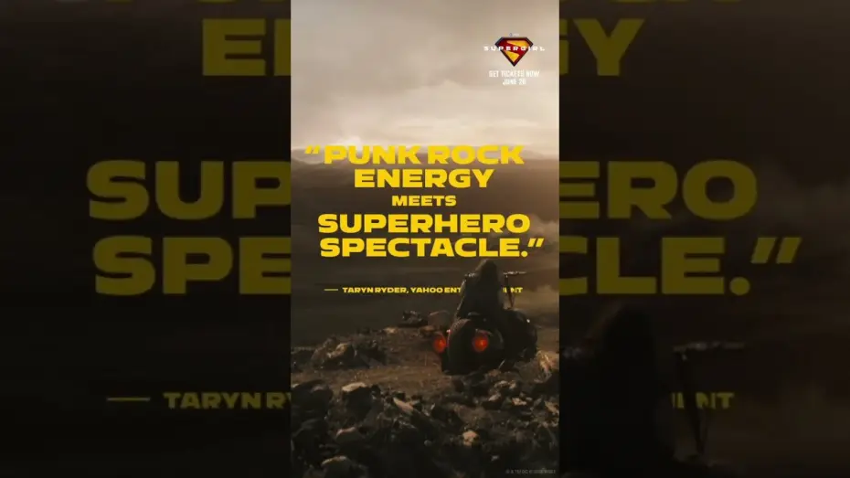 Wideo do filmu Supergirl — All gas, no brakes.
