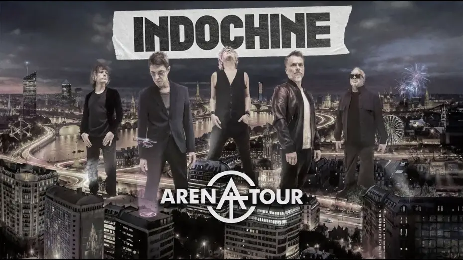 Wideo do filmu Indochine - Arena Tour, le concert événement — Indochine - Arena Tour
