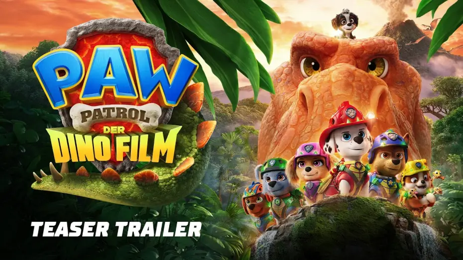 Wideo do filmu Psi Patrol i Dinozaury — PAW Patrol: Der Dino Film | Teaser Trailer (2026 Film)