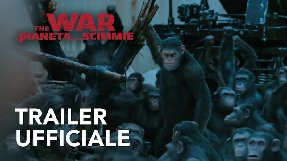 Wideo do filmu Wojna o Planetę Małp — The War - Il Pianeta Delle Scimmie | Trailer Ufficiale #2 HD | 20th Century Fox 2017