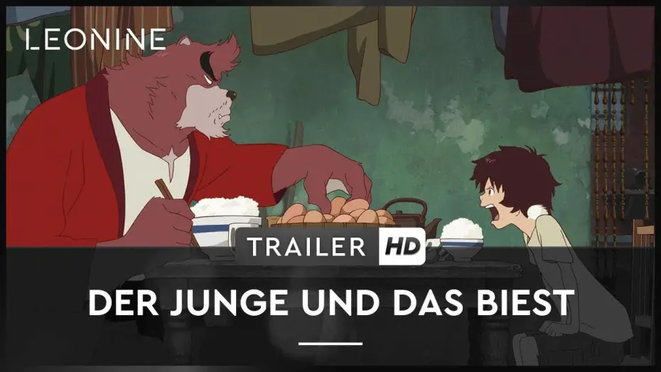 Wideo do filmu Bakemono no Ko — Der Junge und das Biest - Trailer (deutsch/german)