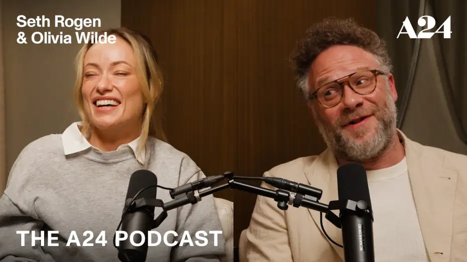 Wideo do filmu The Invite — Seth Rogen & Olivia Wilde | The A24 Podcast