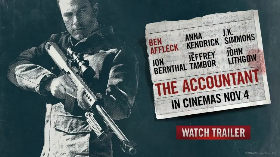 Wideo do filmu Księgowy — The Accountant - TV Spot - Warner Bros. UK