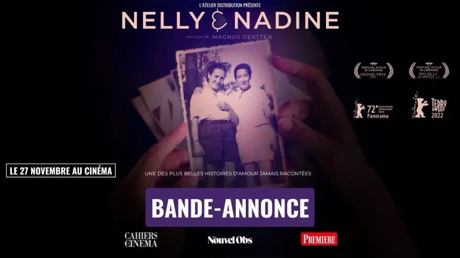 Wideo do filmu Nelly och Nadine — NELLY & NADINE - Bande-annonce