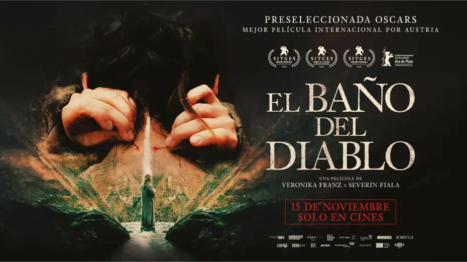Wideo do filmu Kąpiel diabła — EL BAÑO DEL DIABLO - TRAILER ESPAÑOL - 15 DE NOVIEMBRE SOLO EN CINES