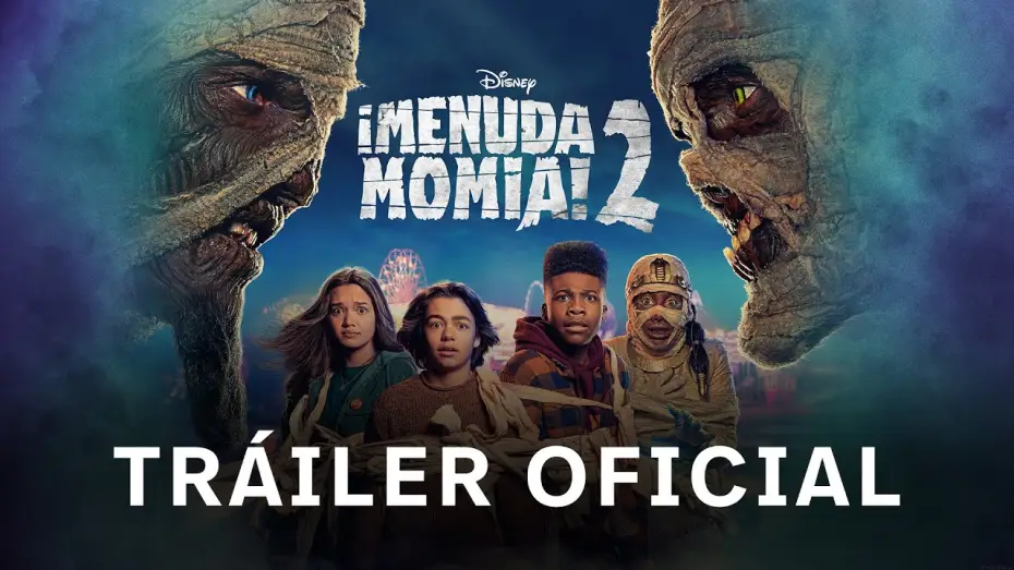Wideo do filmu Misja Mumia 2 — ¡Menuda momia 2! | Tráiler oficial español (1) | Disney Channel España