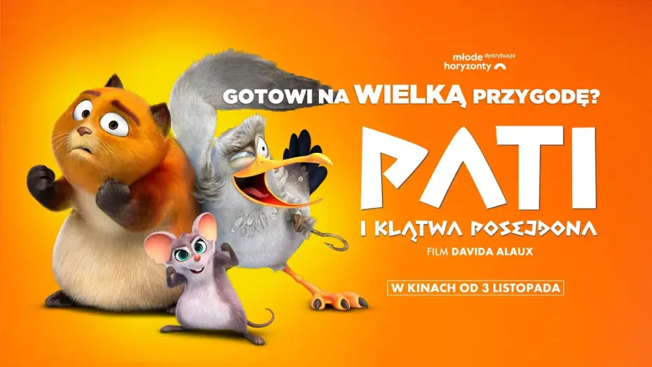 Wideo do filmu Pati i klątwa Posejdona — Pati i klątwa Posejdona | TEASER nr 1 | w kinach od 3 listopada