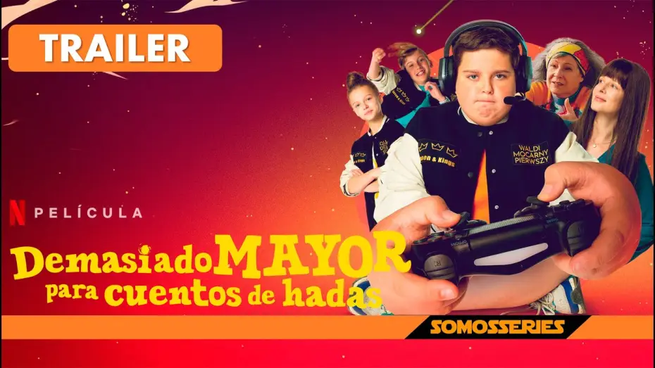 Wideo do filmu Za duży na bajki — Demasiado Mayor para cuentos de Hadas Netflix Tráiler Español