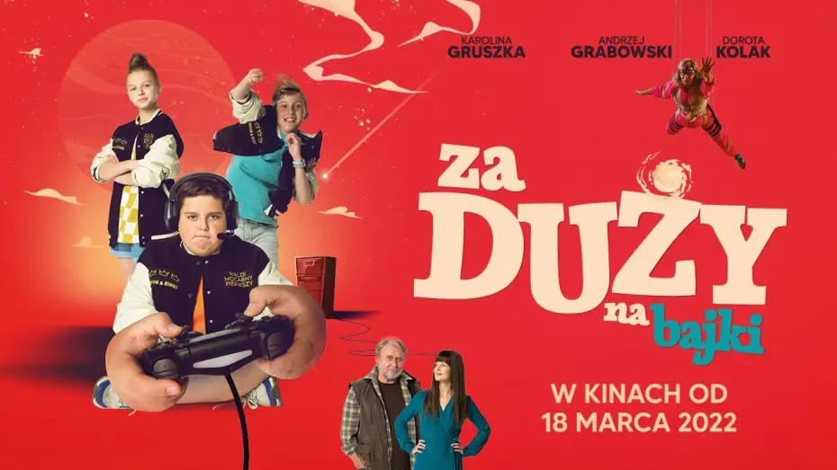 Wideo do filmu Za duży na bajki — ZA DUŻY NA BAJKI | oficjalny zwiastun