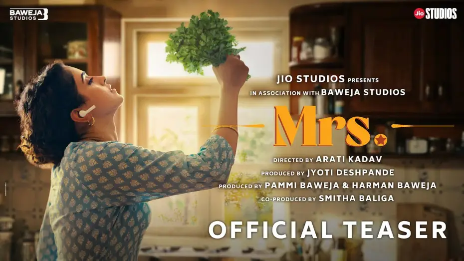Wideo do filmu मिसिज़ — Mrs Official Teaser | Sanya Malhotra | Nishant Dahiya | Kanwaljit Singh | Arati Kadav