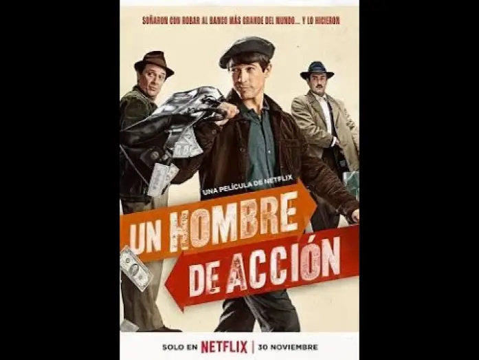 Wideo do filmu Człowiek czynu — Un homme d'action (2022) |BANDE ANNONCE VF| Miki Esparbé, Juan José Ballesta