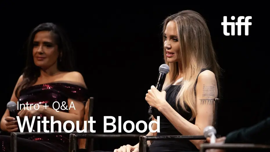 Wideo do filmu Without Blood — TIFF 2024 Intro + Q&A  With Angelina Jolie & Salma Hayek