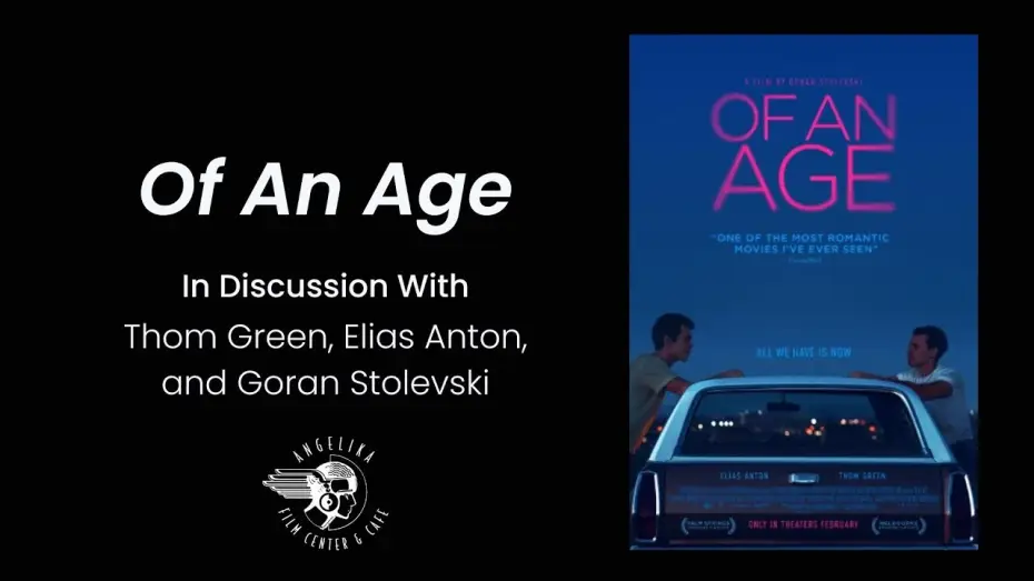 Wideo do filmu W pewnym wieku — OF AN AGE | In Conversation with Thom Green, Elias Anton, and Goran Stolevski