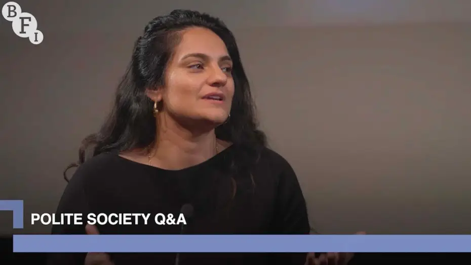 Wideo do filmu Miłe towarzystwo — Polite Society director Nida Manzoor on her Matrix-inspired action comedy | BFI Q&A